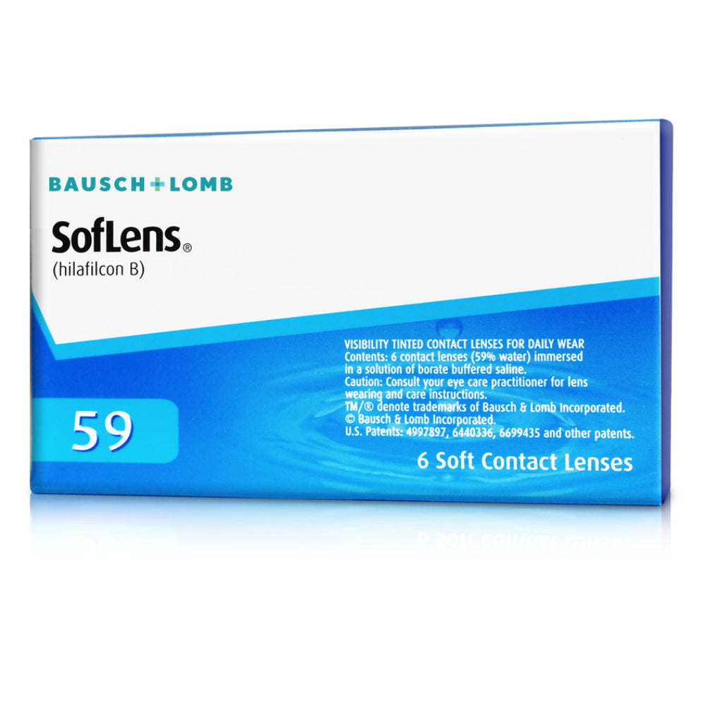 Soflens 59  Lentes de Contacto Miopía e Hipermetropía